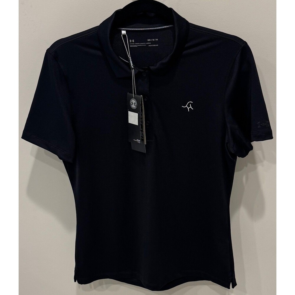 NEW - SAND HILLS GOLF CLUB Nebraska - Under Armour Golf Shirt Women's Medium NWT